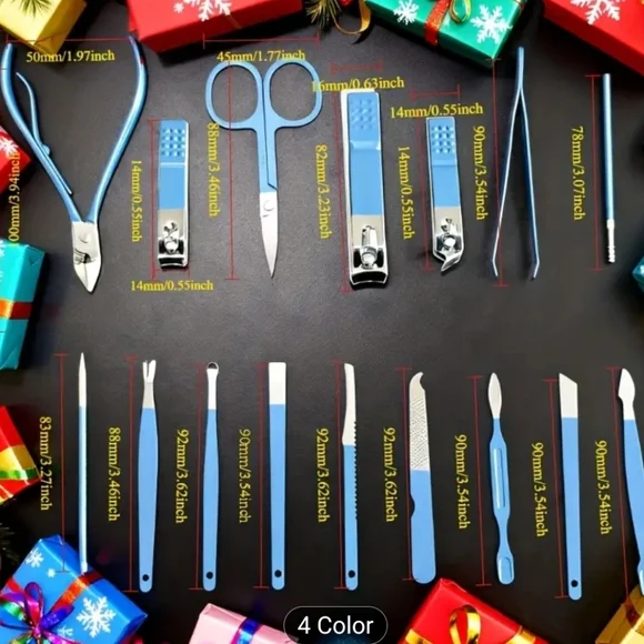 🆕️ 💜 Purple Manicure Set & Case - Picture 4 of 4